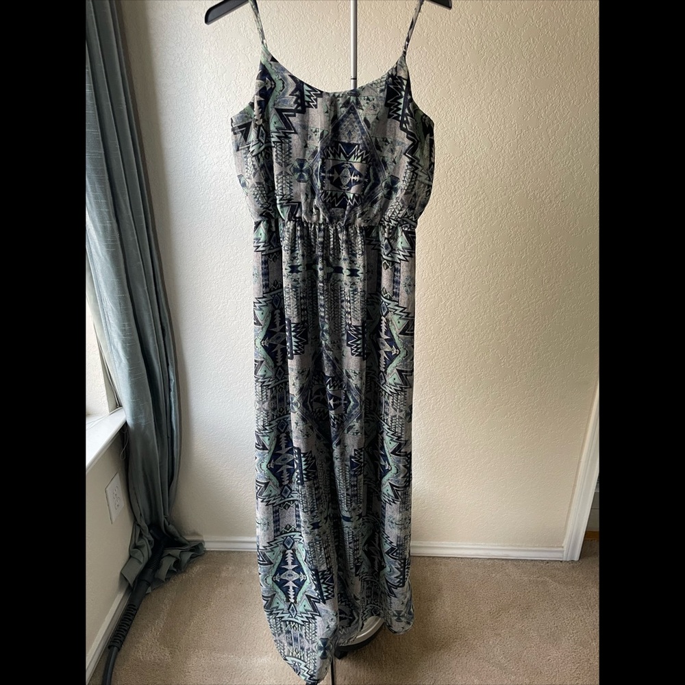 Multicolored maxi dress